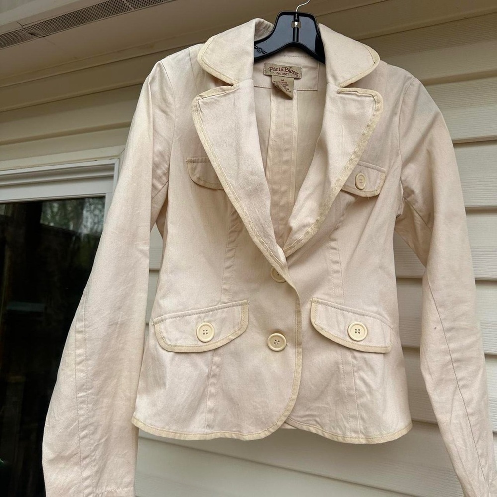 Women's Cream Blazer